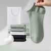 Men's Summer Thin Mesh Antibacterial Sweat Absorption Deodorant Cool Socks