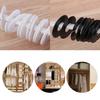 5/10PCS DIY Clothing Size Dividers Round Hangers Closet Dividers for Clothes Stores or Home White Blank Dividers