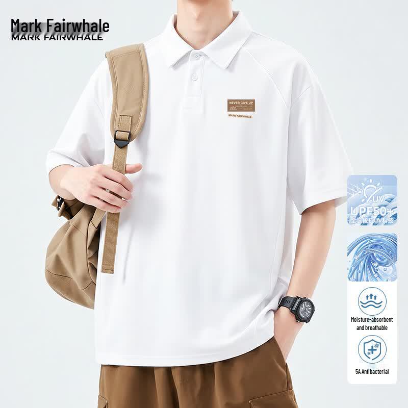 Mark Fairwhale Men's Antibacterial Quick-Dry Polo Shirt