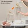 Space Saving Toothbrush Holder For Small Bathrooms Self Adhesive Bathroom Rack Organiser For Bathroom