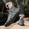Outdoor Hiking Sneakers Non-slip Climbing Sports Shoes Breathable Mesh Casual Shoes Fashion High Top Trainers