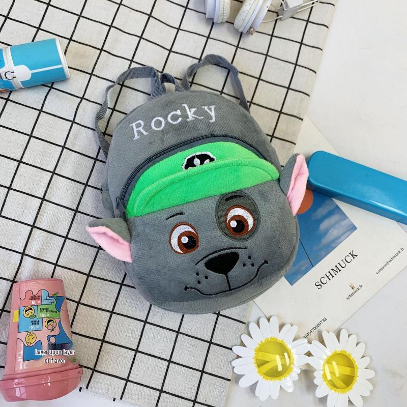 New Cross-Border Toddler Plush Backpack & Coin Purse for Ages 1-4 - Cartoon Design, Lightweight