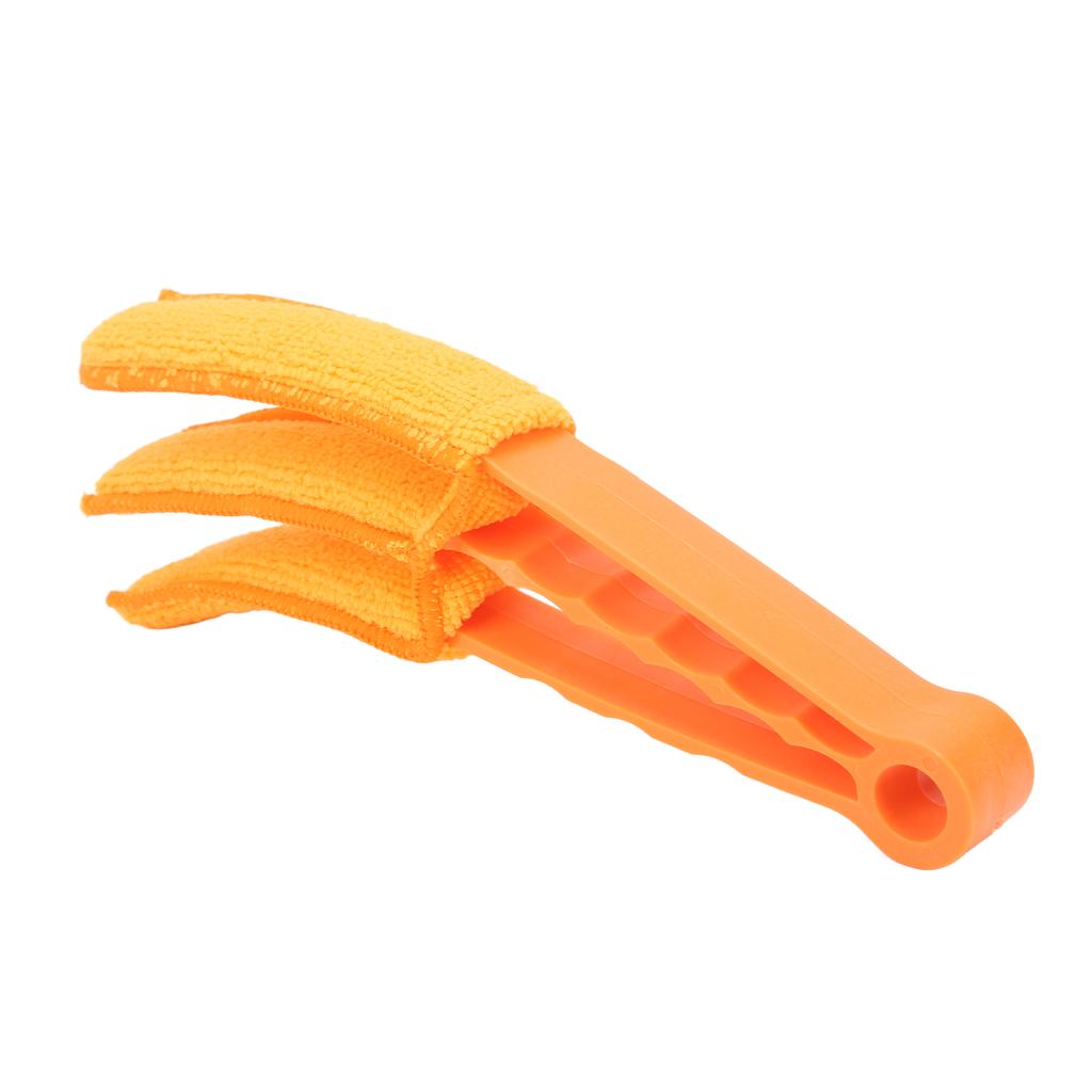 Car Vent Duster Multipurpose Cleaning Microfiber Cloth Tool for Window Leaves Blinds Shutter Fan