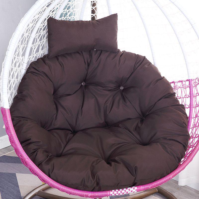 Rattan Swing Chair Cushion Hanging Egg Chair Soft Mat Pad Cover Inoutdoor Patio