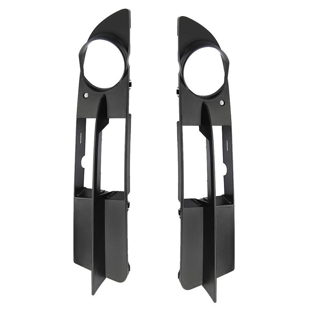 2/1Pcs Car Front Bumper Fog Light Grille Cover Left Right For BMW 5 Series E60 E61 2003-2010 51117049243 51117049244