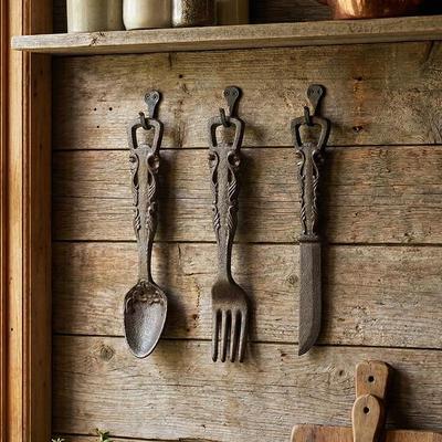 Retro Cast Iron Bottle Opener Wall Decor for Kitchen and Bar