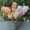 Artificial Pagoda Hydrangea Bouquet Wedding Photo Props Luxury Table Decor Faux Flower Stems 77 Chars