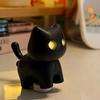 Night Light Keychain Funny BlackCat LED Night Light Keychain