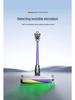 Compatible Dyson V8/V7 Soft Velvet Floor Brush with Green Light Dust Revealing Lamp for G5 Vacuum.