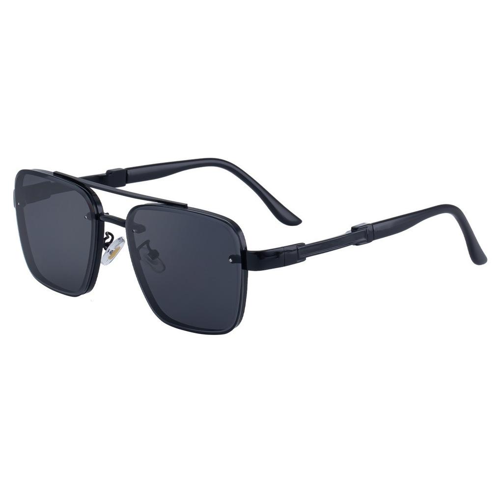 Square Mens Designer Sunglasses Metal Frame Gradient Luxury Shades Uv400 Rectangle Pilot Sun Glasses For Men