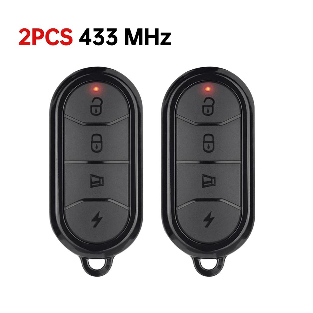 315 MHz/433 MHz Garage Door Gate Key Universal Copy Remote Controller Replacement Key Fob Home Security for Vehicle Car