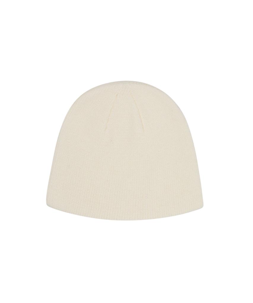 Gillaakaibeu Lettering Logo Beanie_Wh