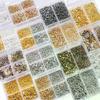 500Pcs Jewelry Making Kit Lobster Clasps & Jump Rings With Box For DIY Chain Necklace Bracelet Anklet Supplies Connectors
