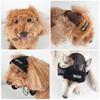 Cute Pet Dog Aviator Cap Funny Costume Cosplay Hat Autumn Winter Windproof Motorcycle Pilot Hat for Small Medium Large Dogs