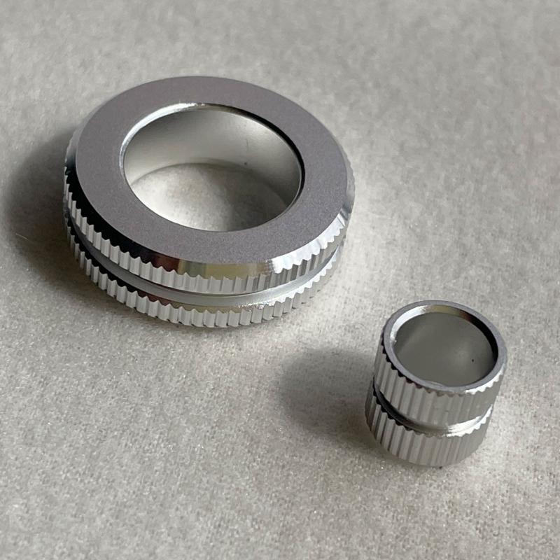 Metall-Scrollrad und langlebiges Aluminium für 2S Wireless Mouse, Anpassung von Hauptrolle und Seitenrad