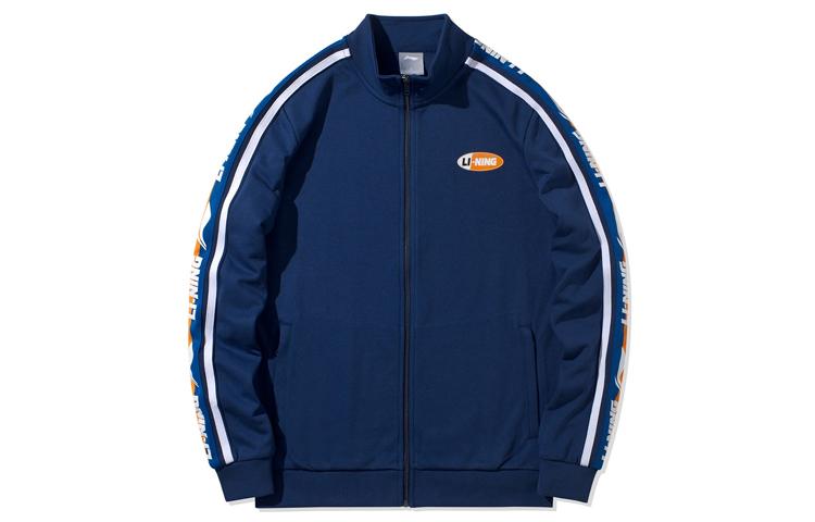 Li Ning Jackets Unisex Navy Stand Collar Moderate Other AWDQ368-10 L