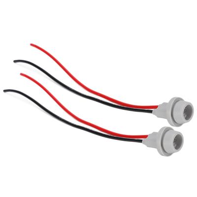 2ks Držák lampy Žáruvzdorný Měkký Snadná instalace Patice pro žárovku Montážní adaptér s kabelem