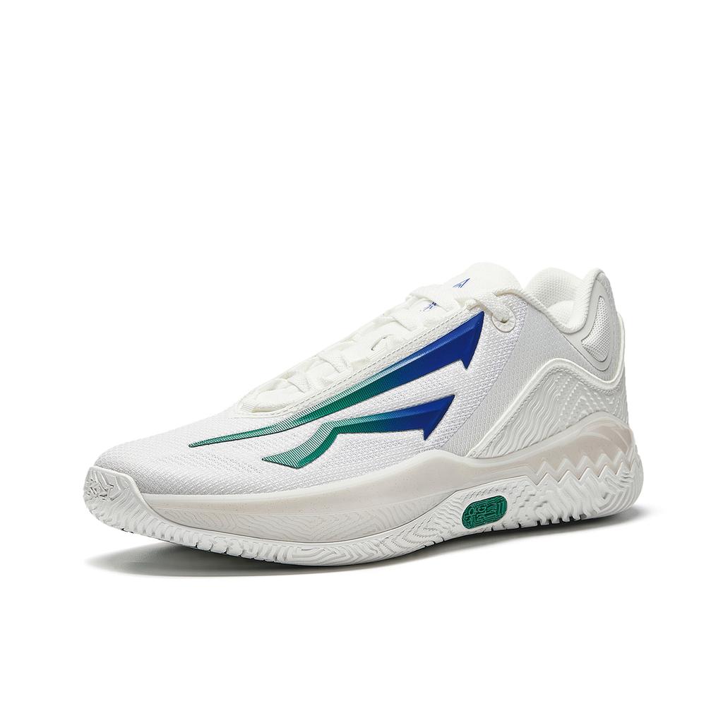 Anta Kai Speed 2 Dallas Summer Edition Professional Basketball Shoes Low Top Men Sneaker White Green Blue 912621114-3