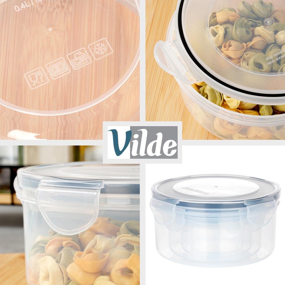 Food Containers With Lid And Seal 8 Pcs.