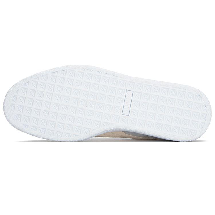 Puma Suede Classic 21 Platinum Grey Pristine Unisex Sneakers White 374915-55