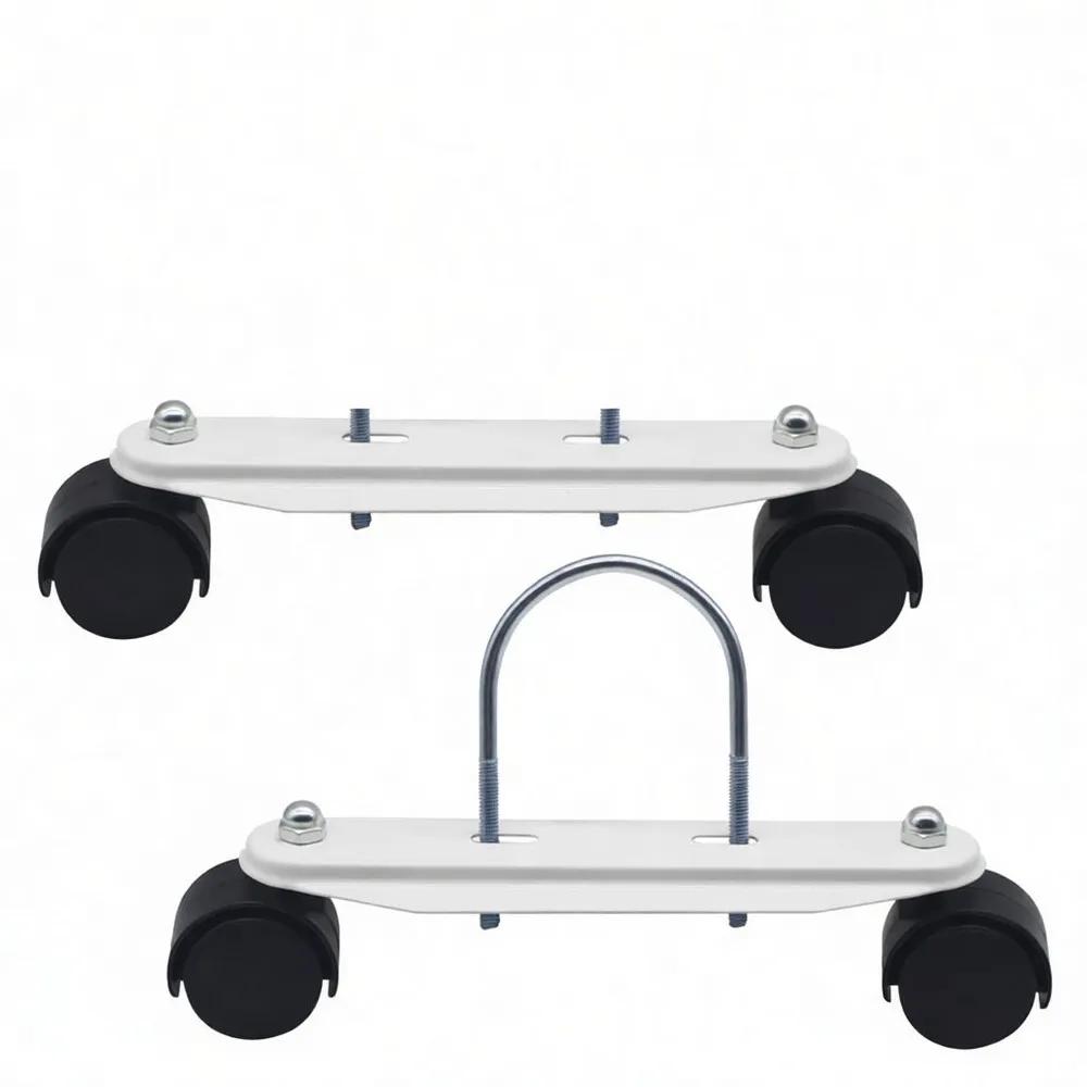 Swivel wheels for oil radiator and heater, universal rollers with mount, 2 pcs.