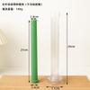 Candle Plastics PC Mold Aromatherapy Candle Making Mold Temperature Range: -30°C To 200°C DIY Cylindrical Geometric Candle Mold