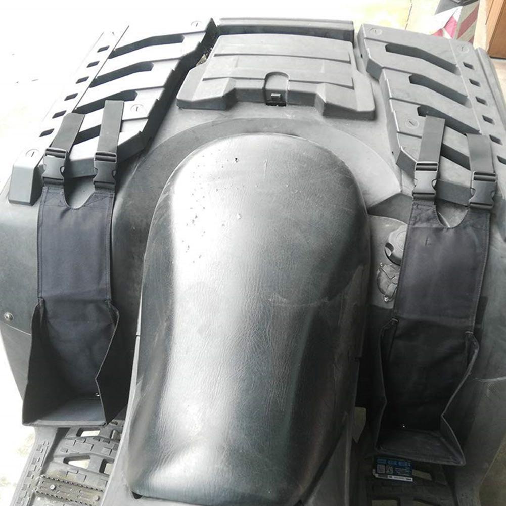 ATV Rear Passenger Foot Pegs Adjustable Foldable Wear-resistant Foot Rest Nonslip Foot Support Pads For Snowmobile Motorcycle