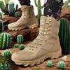 Tactical Boots Breathable High-top Boots Outdoor Men's Shoes Desert Boots Combat Boots Hiking Boots