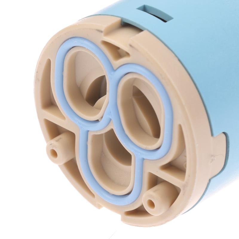 1Pcs Plastic Ceramic Cartridges Ceramic Disc Cartridges Mixer Faucet Thermostatic Cartridges Faucet Disc Valve For Mixer 35/40Mm