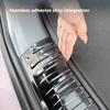 Fit For Geely EX2 Car Stainless Steel Threshold Strip Snowflake Texture Upgrade Car Protection Decorative Auto