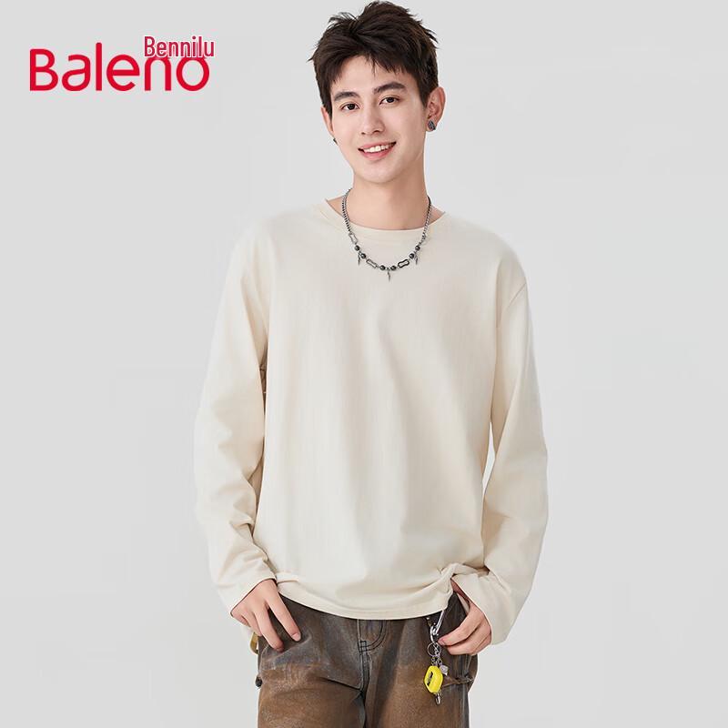 Baleno Men s Pure Cotton Long-Sleeve T-Shirt XL