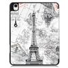 Funda para iPad Air 2024, funda M2 de piel sintética pintada, protectora para iPad Air de 13 y 11 pulgadas (2024), con soporte para bolígrafo.