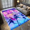 Golden Hustle: Elegance Motion Carpet Living Room and Bedroom Mats Suitable for All Seasons Bathroom Mat Fashion Dormitory Decoration