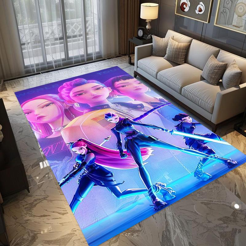 Golden Hustle: Elegance Motion Carpet Living Room and Bedroom Mats Suitable for All Seasons Bathroom Mat Fashion Dormitory Decoration