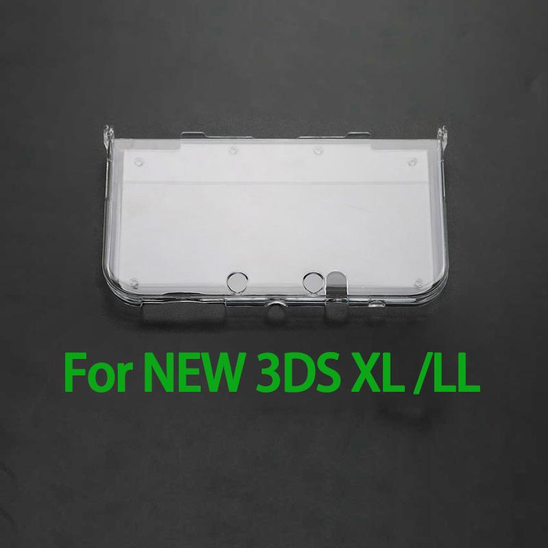 1PC Plastic Clear Crystal Hard Shell Case Cover For 3DS New 3DS XL LL For NDS Lite NDSL NDSi XL LL For PSP 2000 3000 PSV 1000