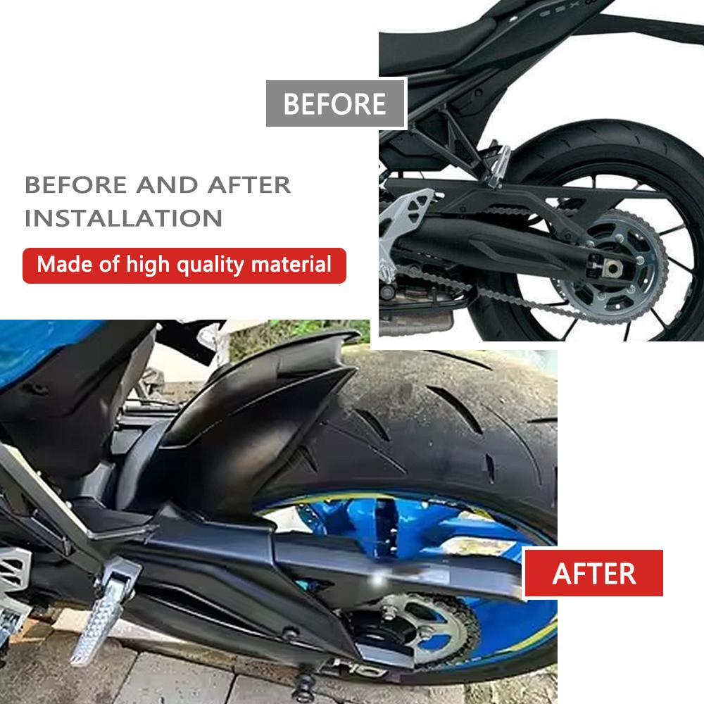 For GSX 8S 2025 GSX-8S 2024 23 GSX-8R GSX8R 2024-2026 GSX-8TT 800 Fender Hugger Rear Cover Back Mudguard Splash Guard Protector
