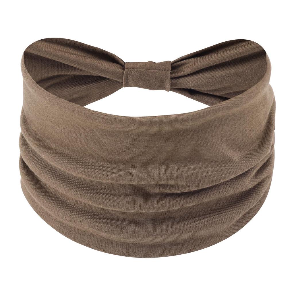 Cross-Border Women's Cotton Yoga Headband - Elastic, Sweat-Absorbing, Fashionable