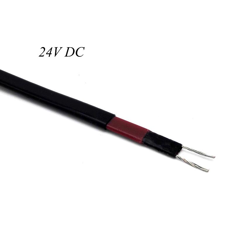 MINCO HEAT 1~50 metrů DC 12V 24V 36V 48V Nízké napětí Samoregulační topný kabel Ochrana potrubí proti zamrznutí Teplý drát