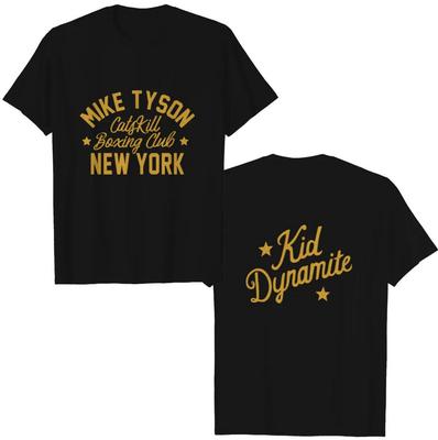 Camiseta de Boxeo Vintage de Mike Tyson – Gráfico Kid Dynamite Camiseta Unisex Peso Pesado