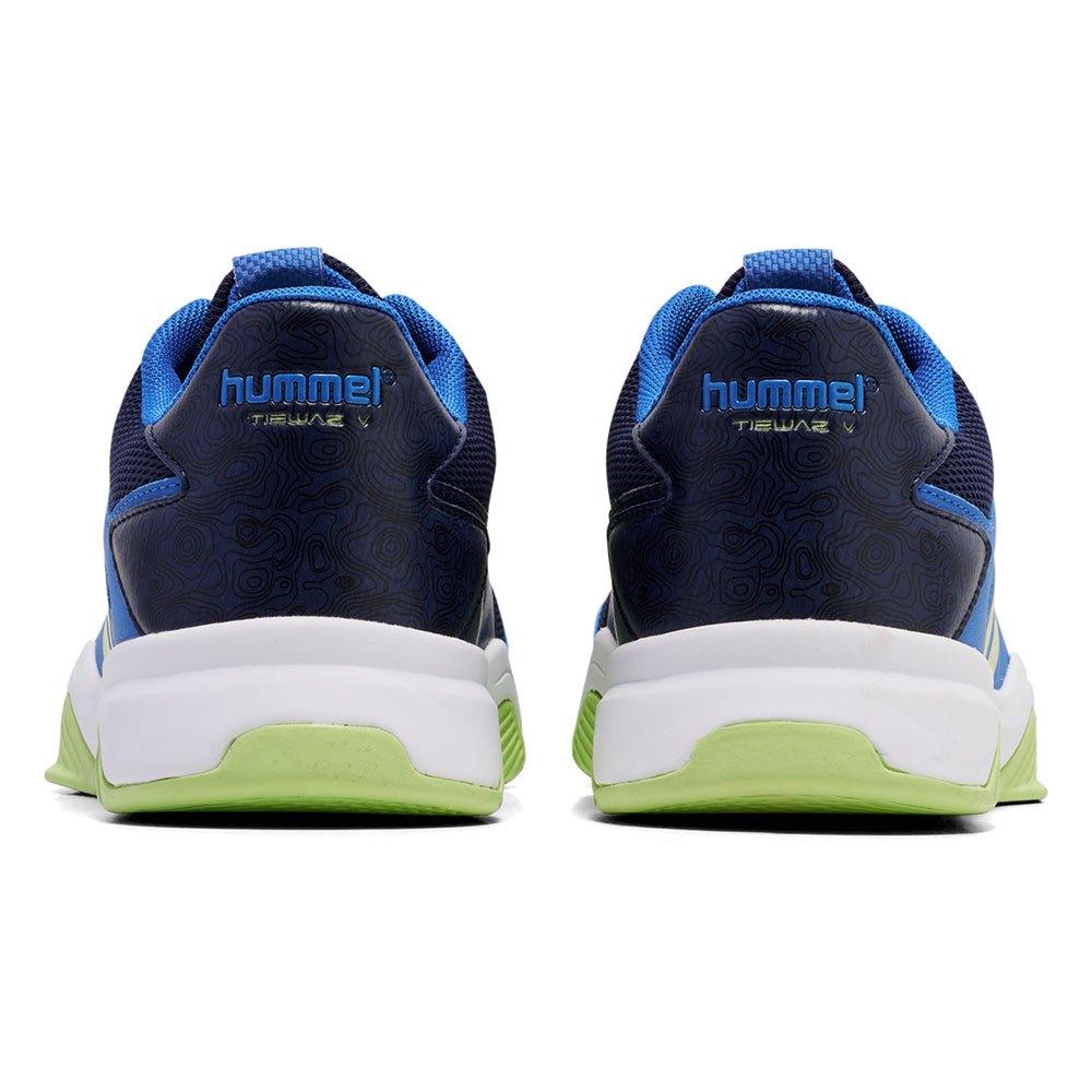 Hummel Teiwaz V Indoor Court Shoes Breathable Blue