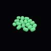Cylindrical Soft Green Luminous Anti-Crash Stop Beads Rock Fishing Lure Accessories
