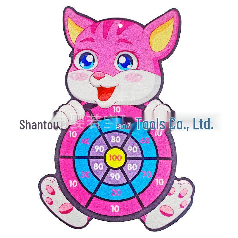 

Children s Sticky Ball Dartboard - Parent-Child Educational Outdoor Target Toy