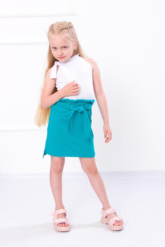 Girls' Clothing Set – Blouse & Skirt, Bright Colors, Summer, 6195-036 HC