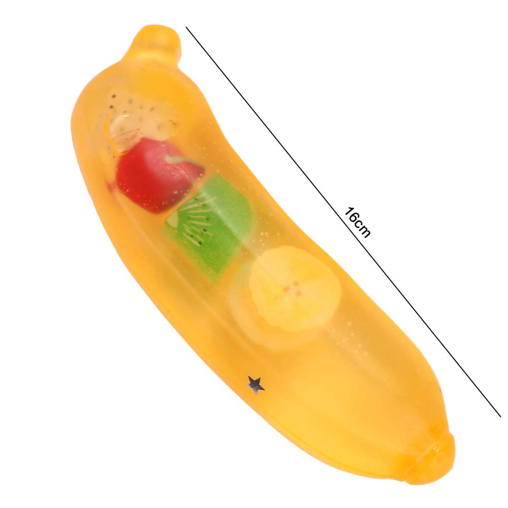 Sensory Simulated Banana Vent Toy Release Hand Slow Rebound Toy Sensory Play