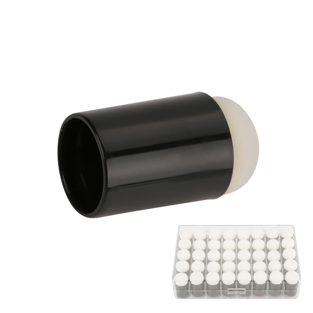 40pcs Finger Sponge Daubers Set for Painting Drawing Ink Crafts Chalk