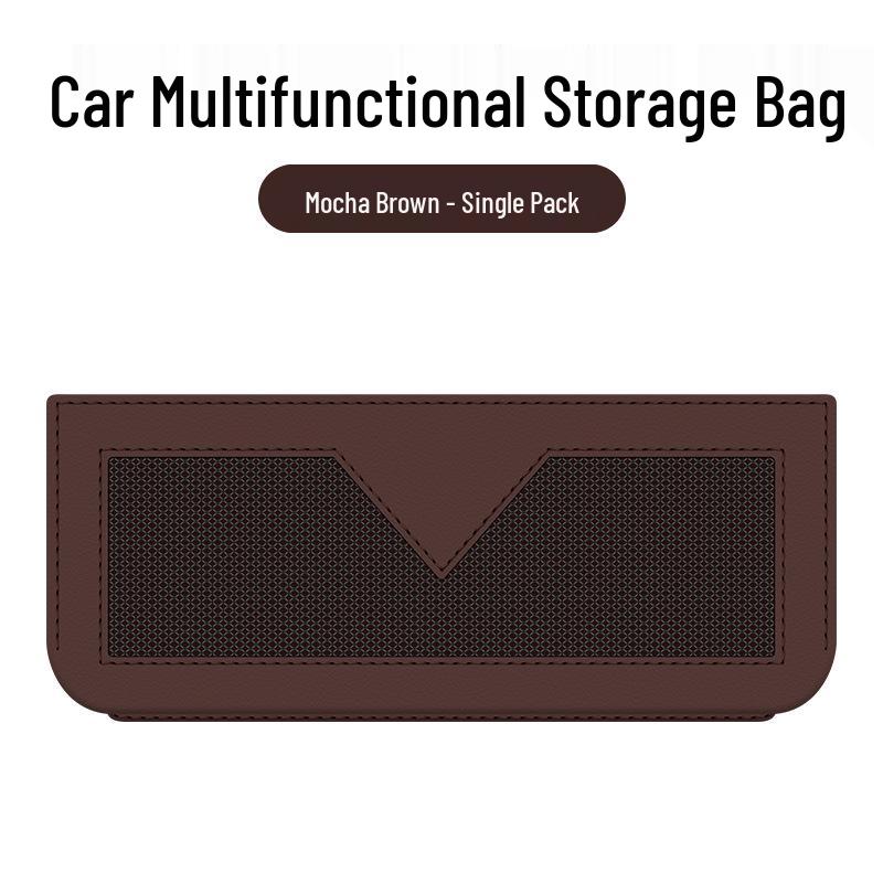 Car Storage Net: Multipurpose Sticky Phone and Organizer Bag