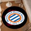 Herault fotbalový znak Kulatá podložka Domácí dekorace, Kobereček na židli Do obývacího pokoje, Ložnice, Rohožka domácí dekorace Dárek k narozeninám Vánoční dárky