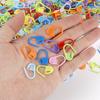 QJH 50/200/500 Pcs Mix Color Knitting Stitch Counter Crochet Locking Stitch Markers Stitch Needle Clip Knitting Crochet Markers