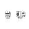 Happiness Silver (W) One-Touch Earrings Hl5E3A560W9Xxx
