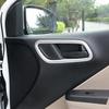 For Honda CITY 2014 2015 2016 Chrome Interior Inner Door Handle Bowl Cover Trim Catch Frame Molding Garnish Surround Matte